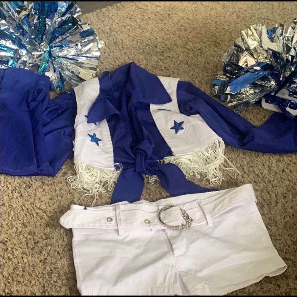 Dallas Cowboys Cheerleader Costume NWOT has original packaging